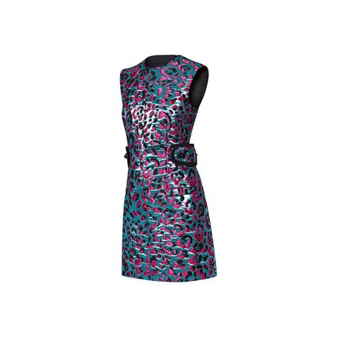 Products by Louis Vuitton: Lurex Leopard Dress